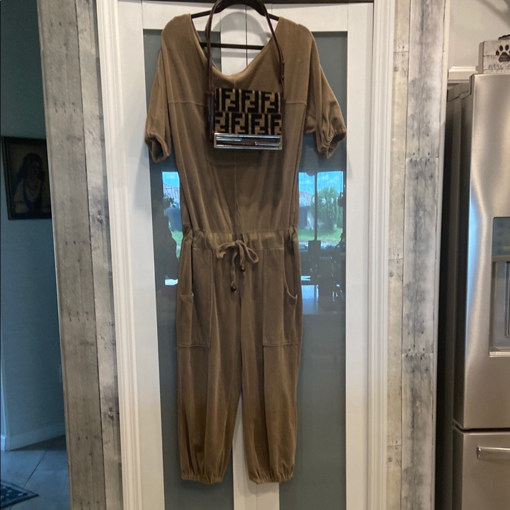 Brown Jumpsuit.